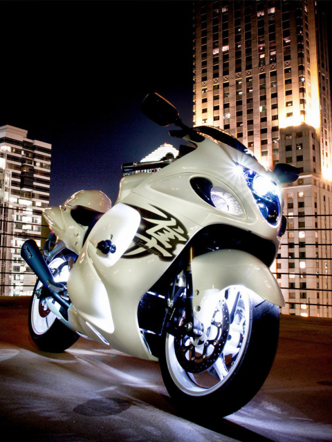 Suzuki Hayabusa wallpaper 480x640