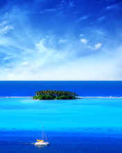 Sfondi Blue Sea & Sky 176x220