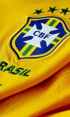 Обои Brazil Football Club 240x400