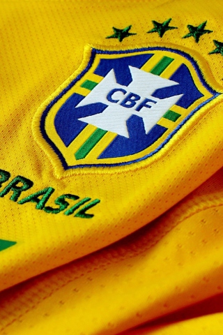 Das Brazil Football Club Wallpaper 320x480