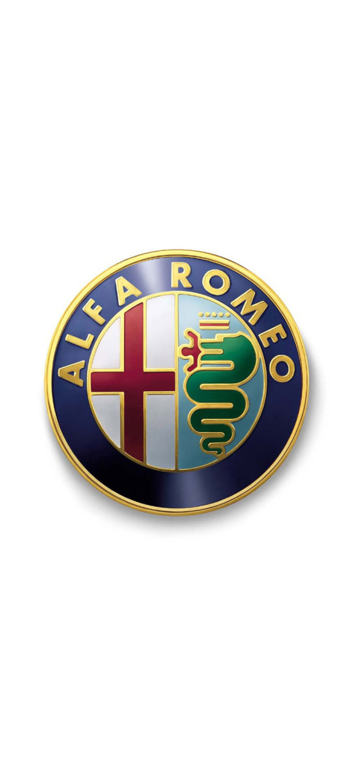 Fondo de pantalla Alfa Romeo Logo 1170x2532