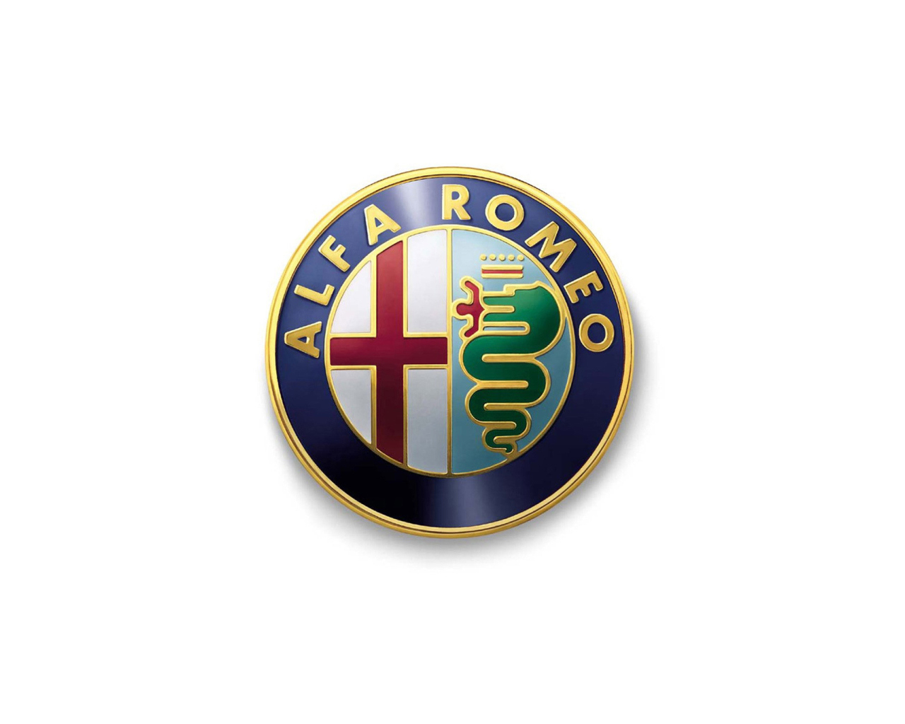 Fondo de pantalla Alfa Romeo Logo 1280x1024