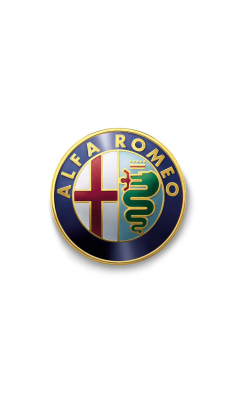 Обои Alfa Romeo Logo 240x400