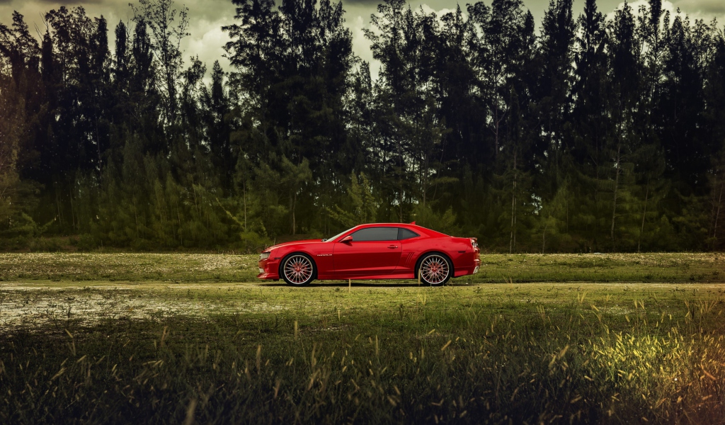 Red Chevrolet Camaro screenshot #1 1024x600