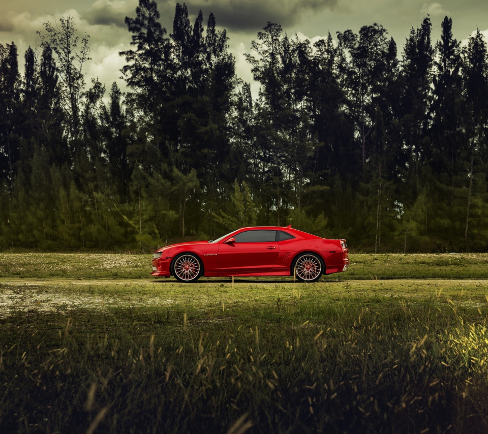 Red Chevrolet Camaro screenshot #1 960x854