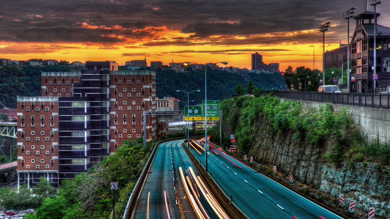 Streets in Pittsburgh Pennsylvania screenshot #1 1280x720