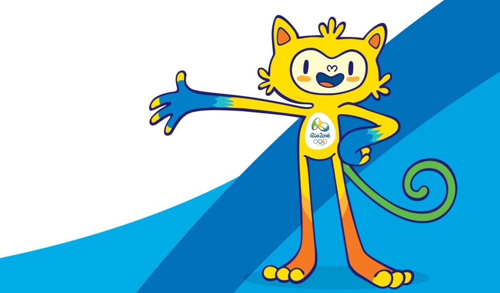 Olympics Mascot Vinicius Rio 2016 wallpaper 1024x600
