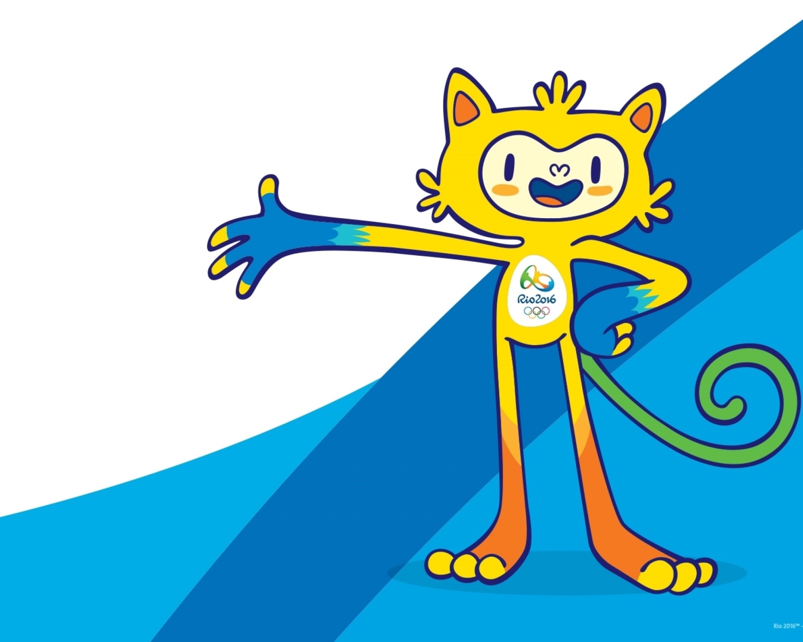 Olympics Mascot Vinicius Rio 2016 wallpaper 1600x1280
