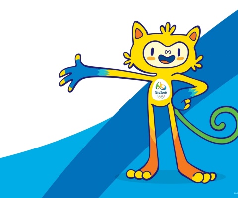 Sfondi Olympics Mascot Vinicius Rio 2016 480x400