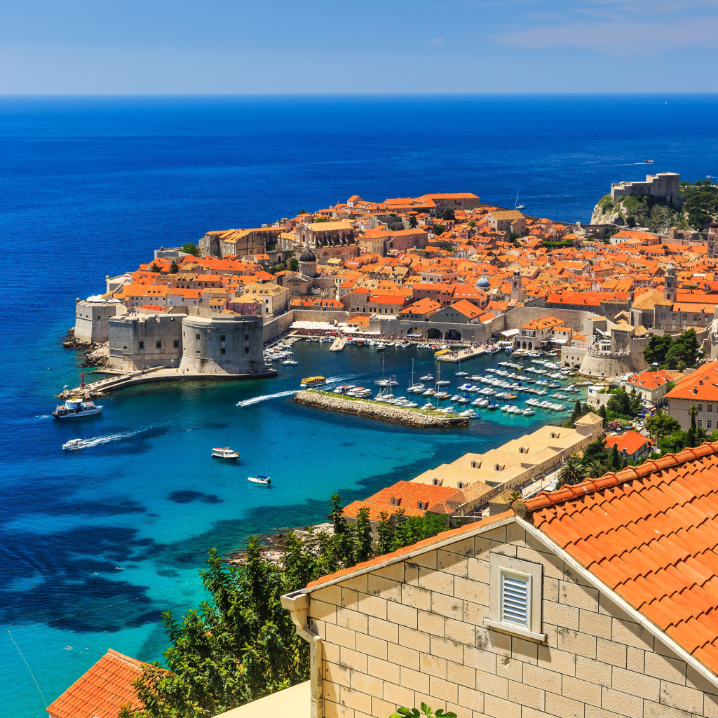 Обои Walls of Dubrovnik 1024x1024