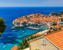 Fondo de pantalla Walls of Dubrovnik 220x176