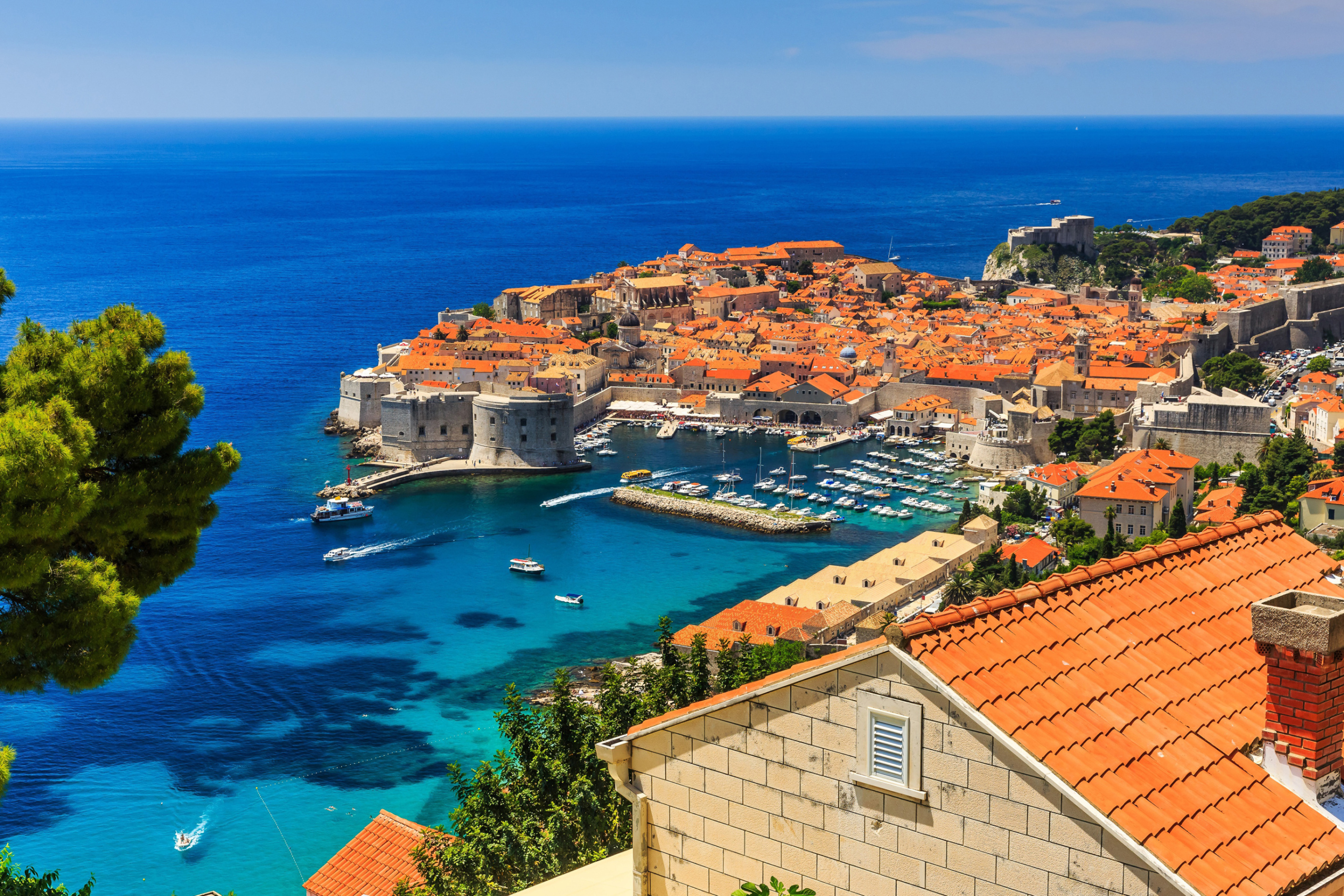 Fondo de pantalla Walls of Dubrovnik 2880x1920