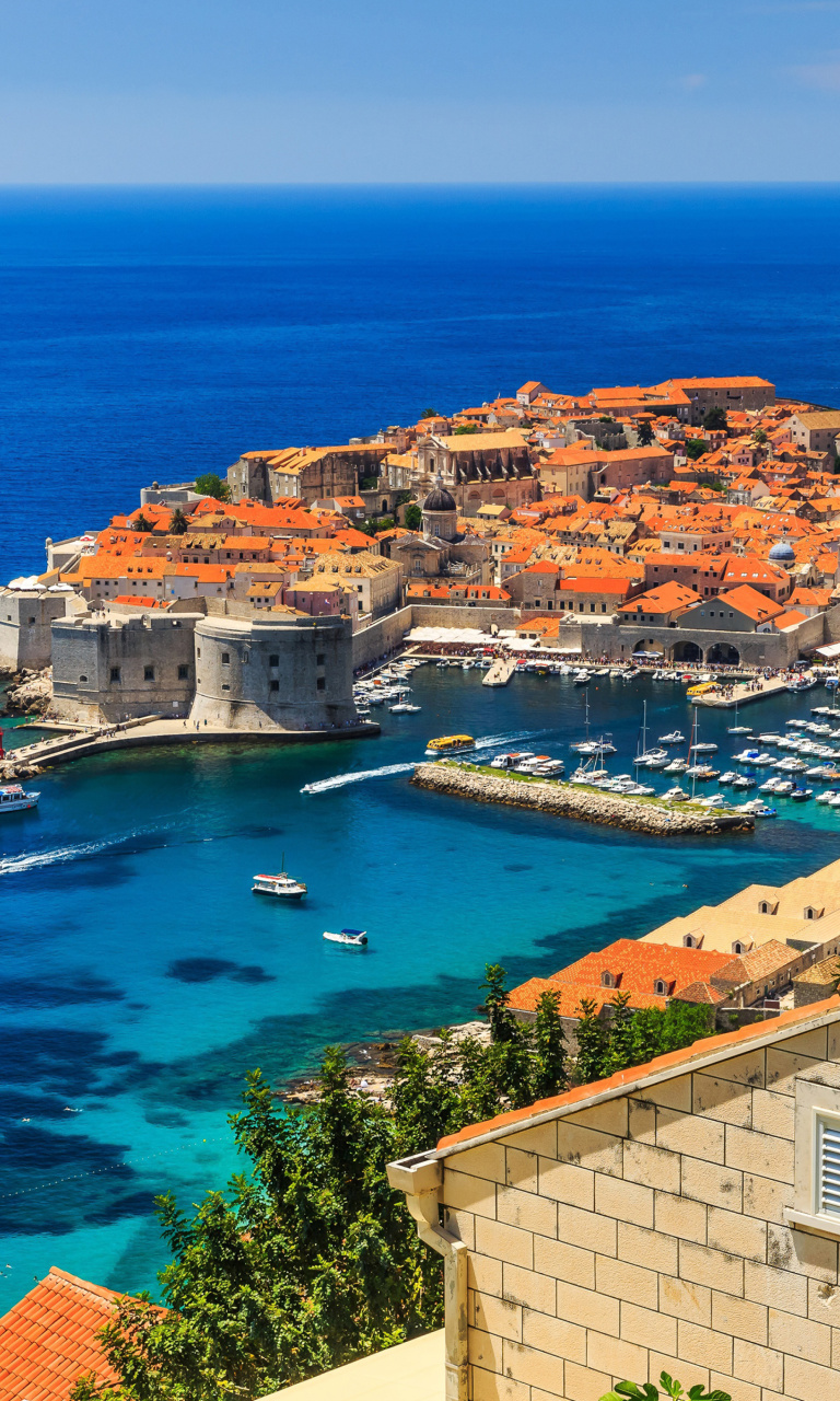 Обои Walls of Dubrovnik 768x1280
