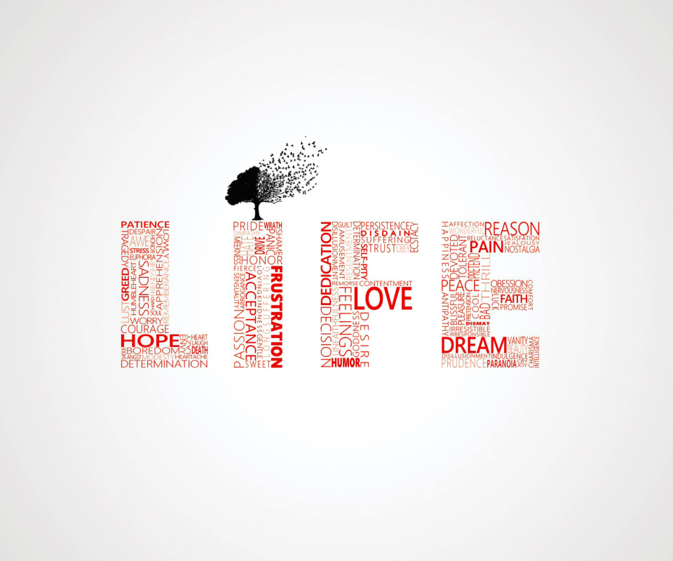 Love Trees wallpaper 960x800