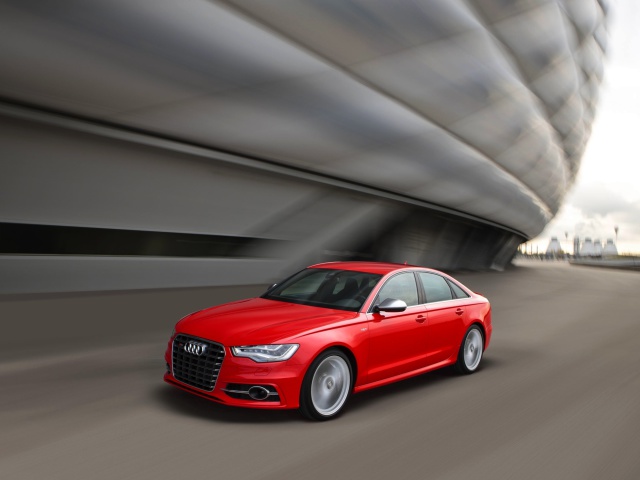 Audi S6 wallpaper 640x480