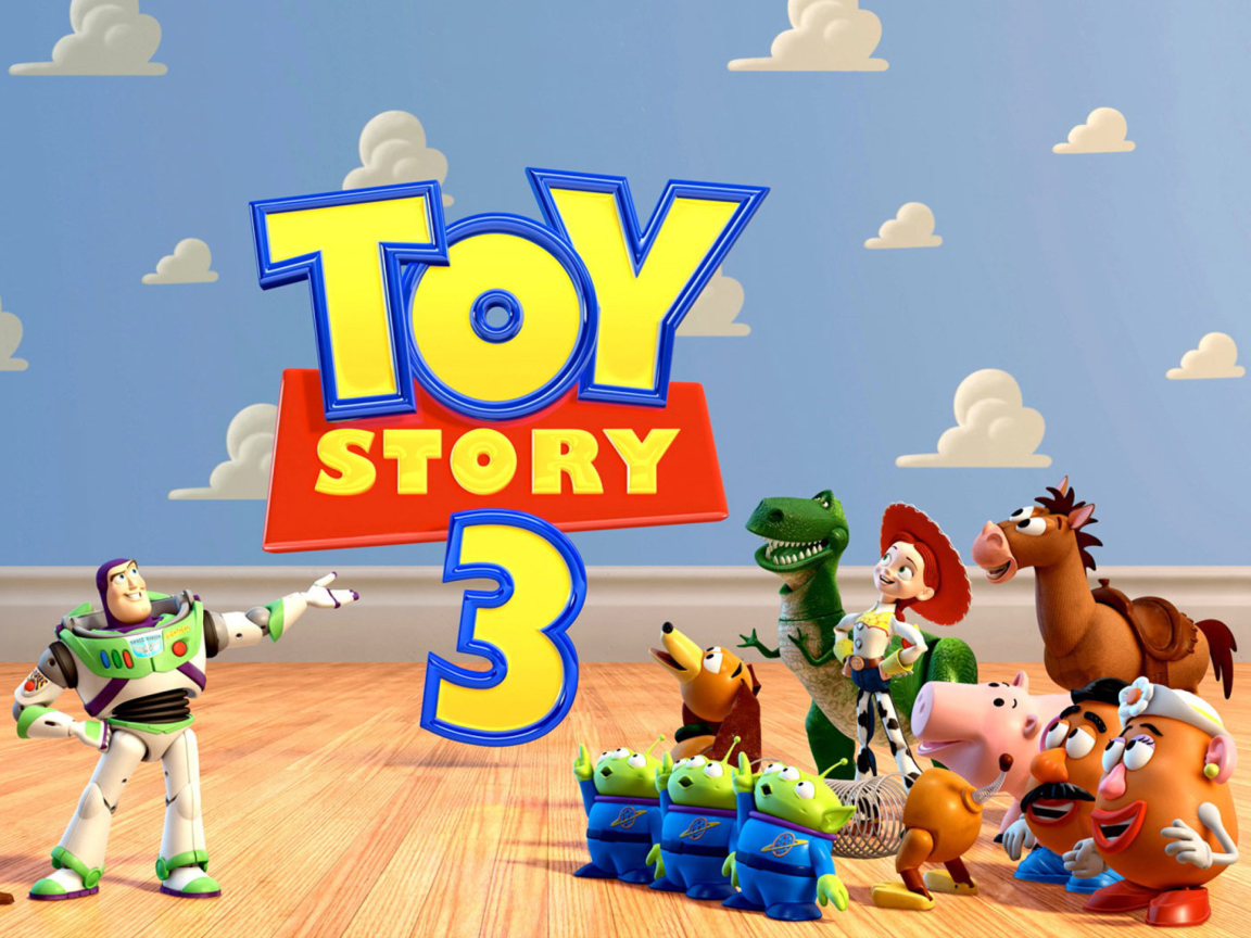 Das Toy Story 3 Wallpaper 1152x864