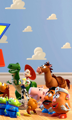 Toy Story 3 wallpaper 240x400