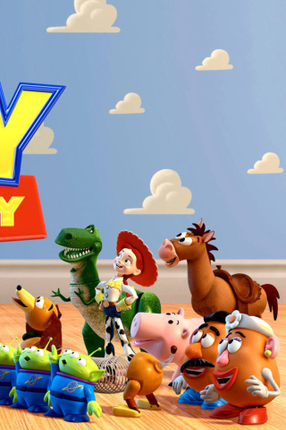 Das Toy Story 3 Wallpaper 320x480