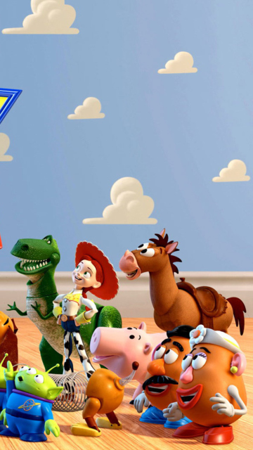 Das Toy Story 3 Wallpaper 360x640