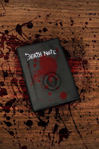 Das Death Note Wallpaper 320x480