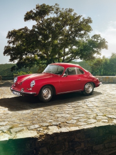 Classic Porsche Coupe screenshot #1 240x320