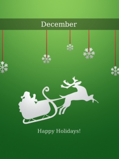 Das December Wallpaper 240x320