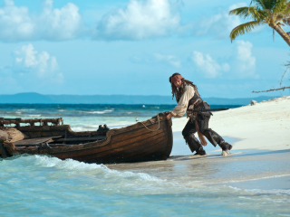 Screenshot №1 pro téma Pirate Of The Caribbean 320x240