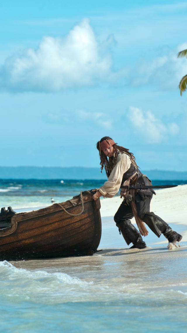 Обои Pirate Of The Caribbean 640x1136