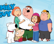 Family Guy: Peter, Brian, Lois, Meg, Chris, Stewie wallpaper 176x144