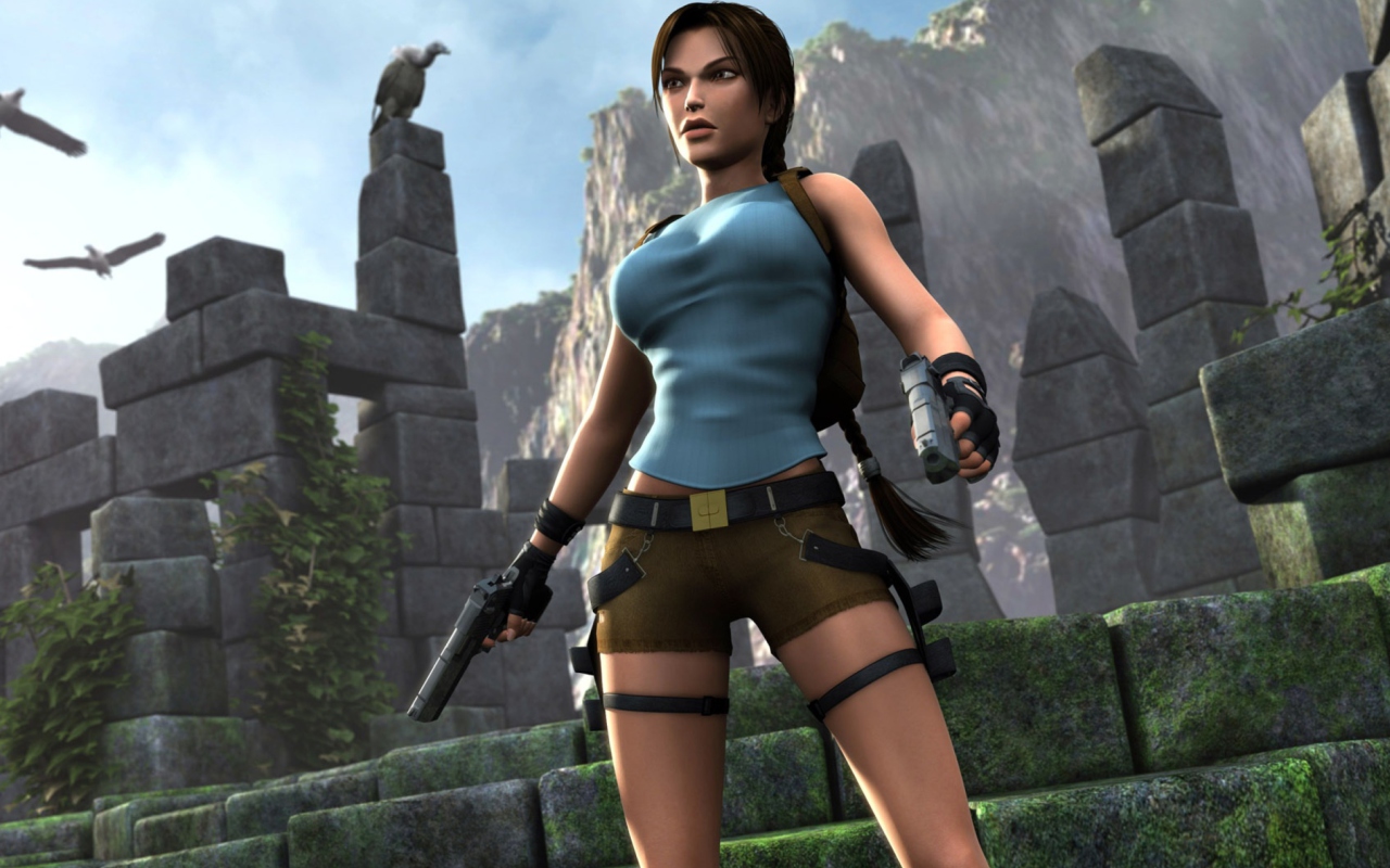 Обои Tomb Raider Lara Croft 1280x800