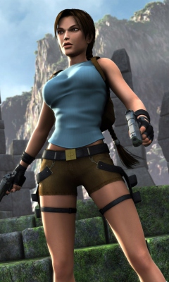 Sfondi Tomb Raider Lara Croft 240x400