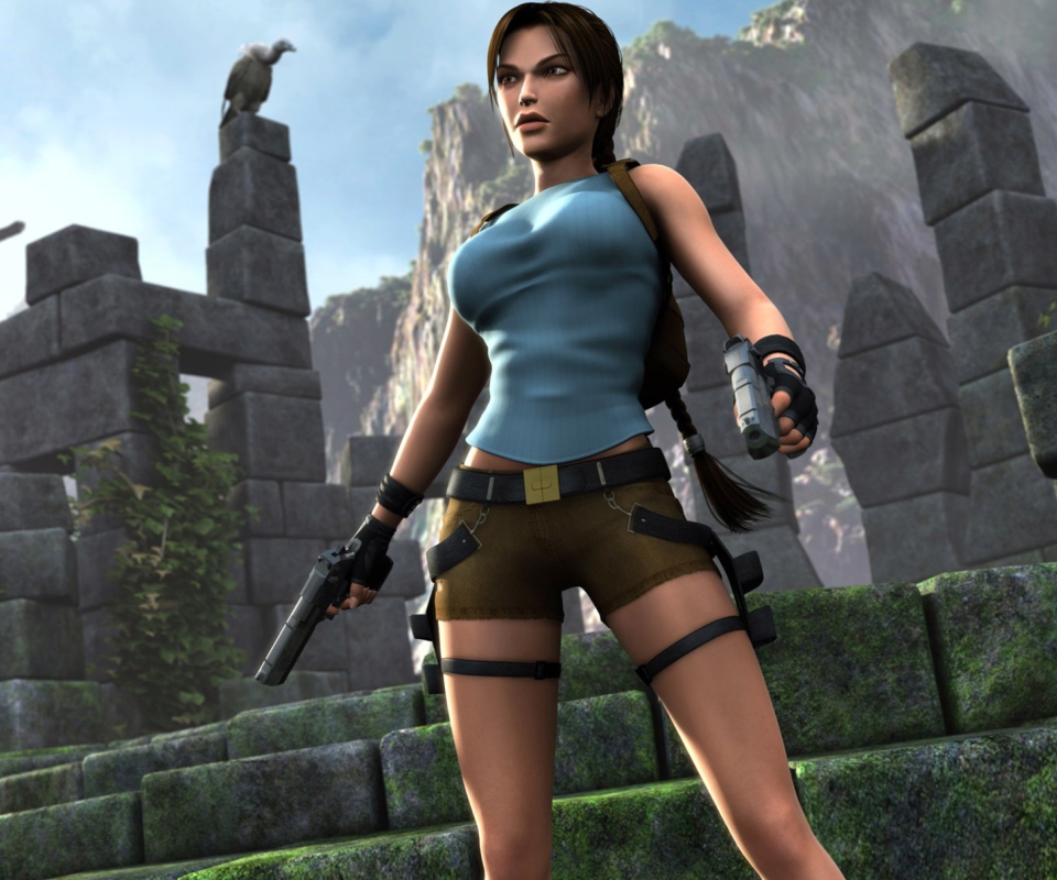 Das Tomb Raider Lara Croft Wallpaper 960x800