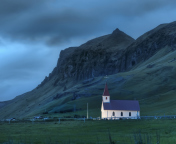 Das Night In Iceland Wallpaper 176x144