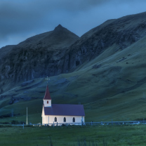 Fondo de pantalla Night In Iceland 208x208