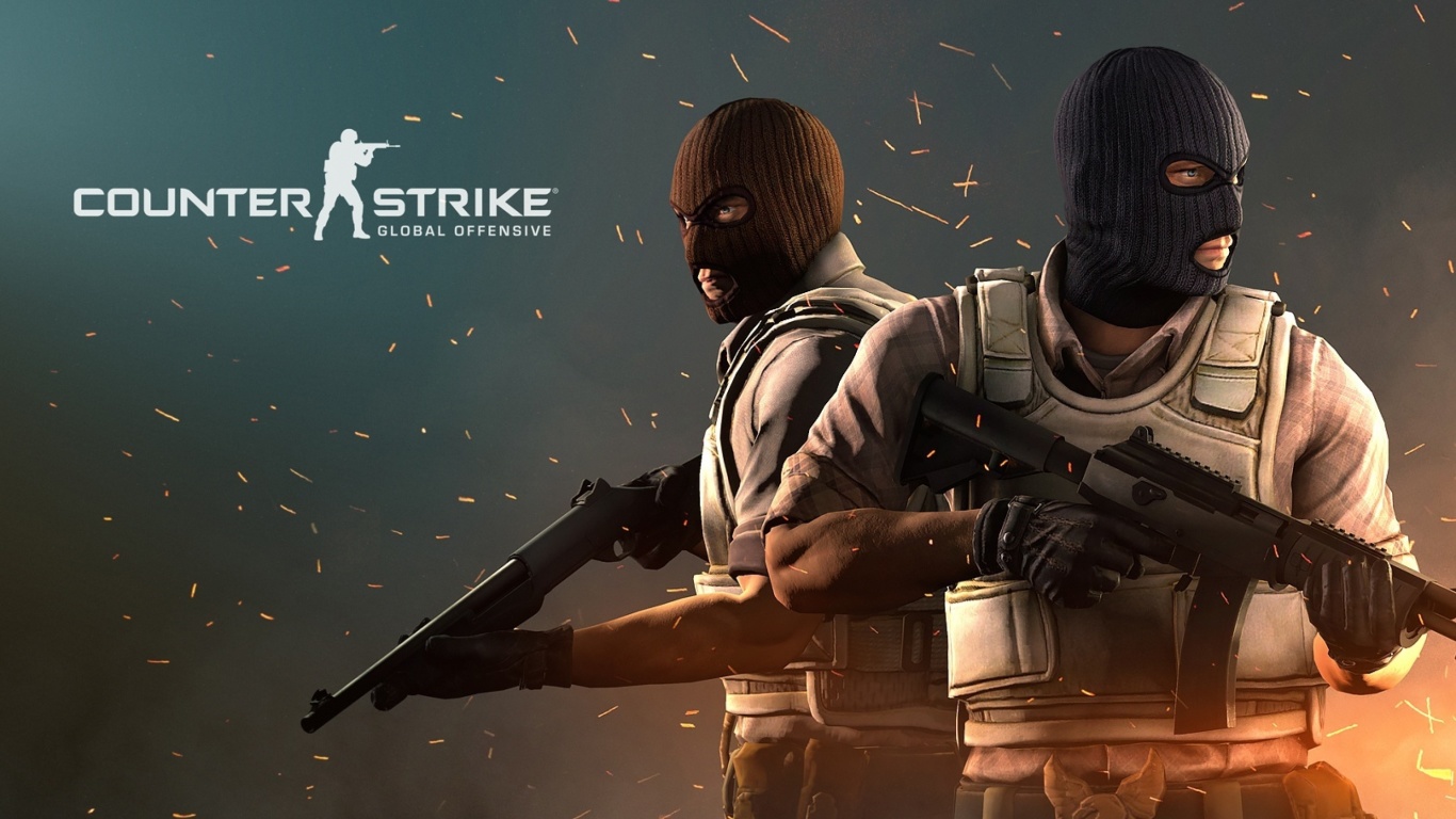 Counter Strike Global Offensive wallpaper 1366x768