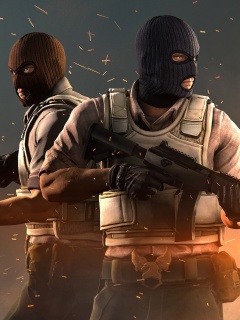 Fondo de pantalla Counter Strike Global Offensive 240x320