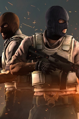 Counter Strike Global Offensive wallpaper 320x480