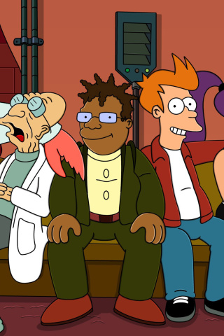 Futurama wallpaper 320x480