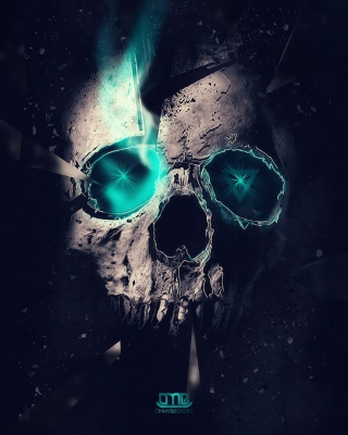 Digital Fantasy Skull - Obrázkek zdarma pro LG A200