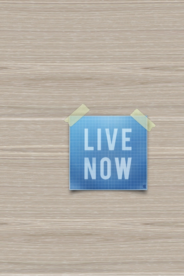 Live Now wallpaper 640x960