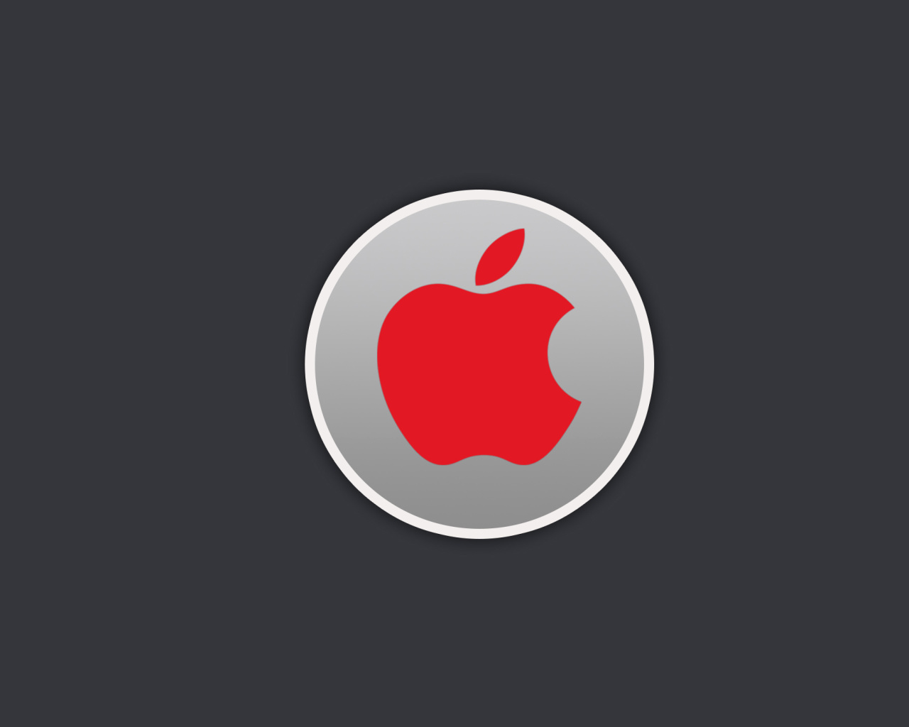 Das Apple Emblem Wallpaper 1280x1024