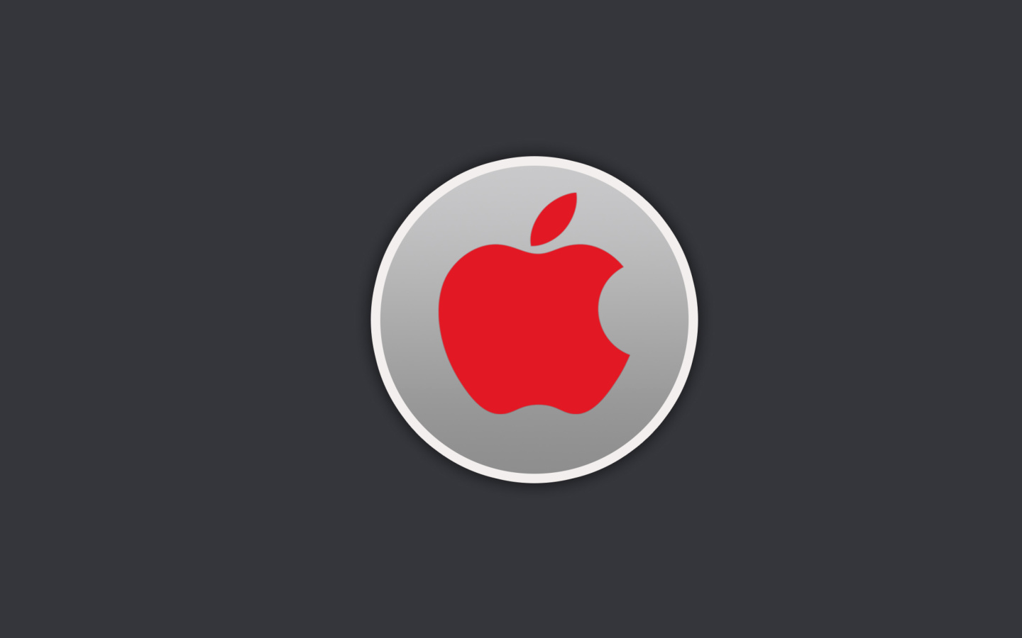 Das Apple Emblem Wallpaper 1440x900