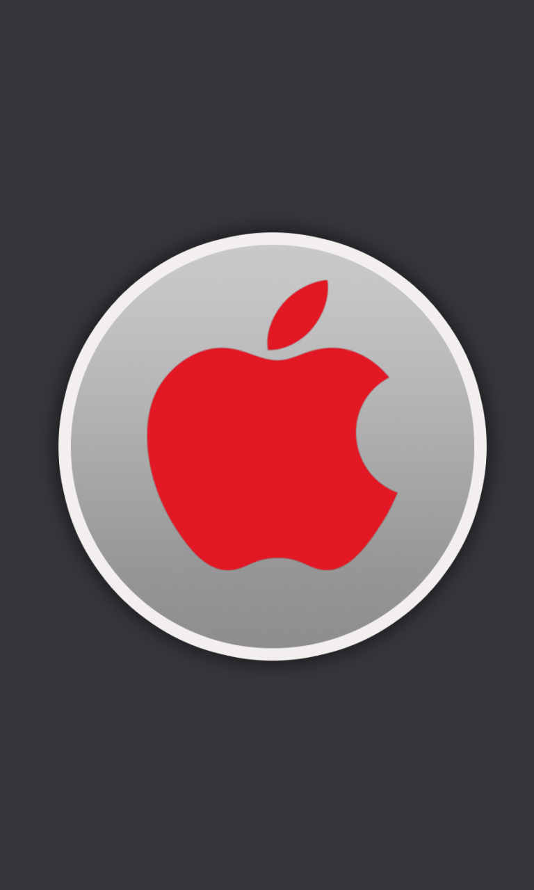 Обои Apple Emblem 768x1280