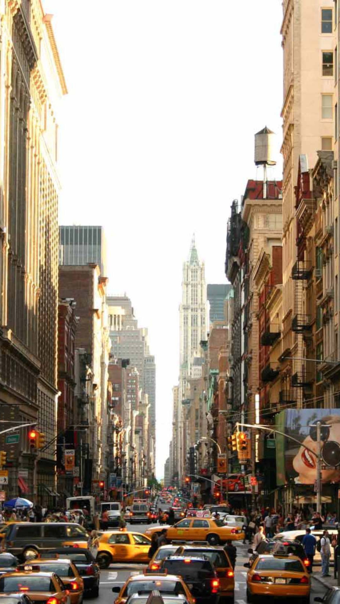Das New York Streets Wallpaper 1080x1920