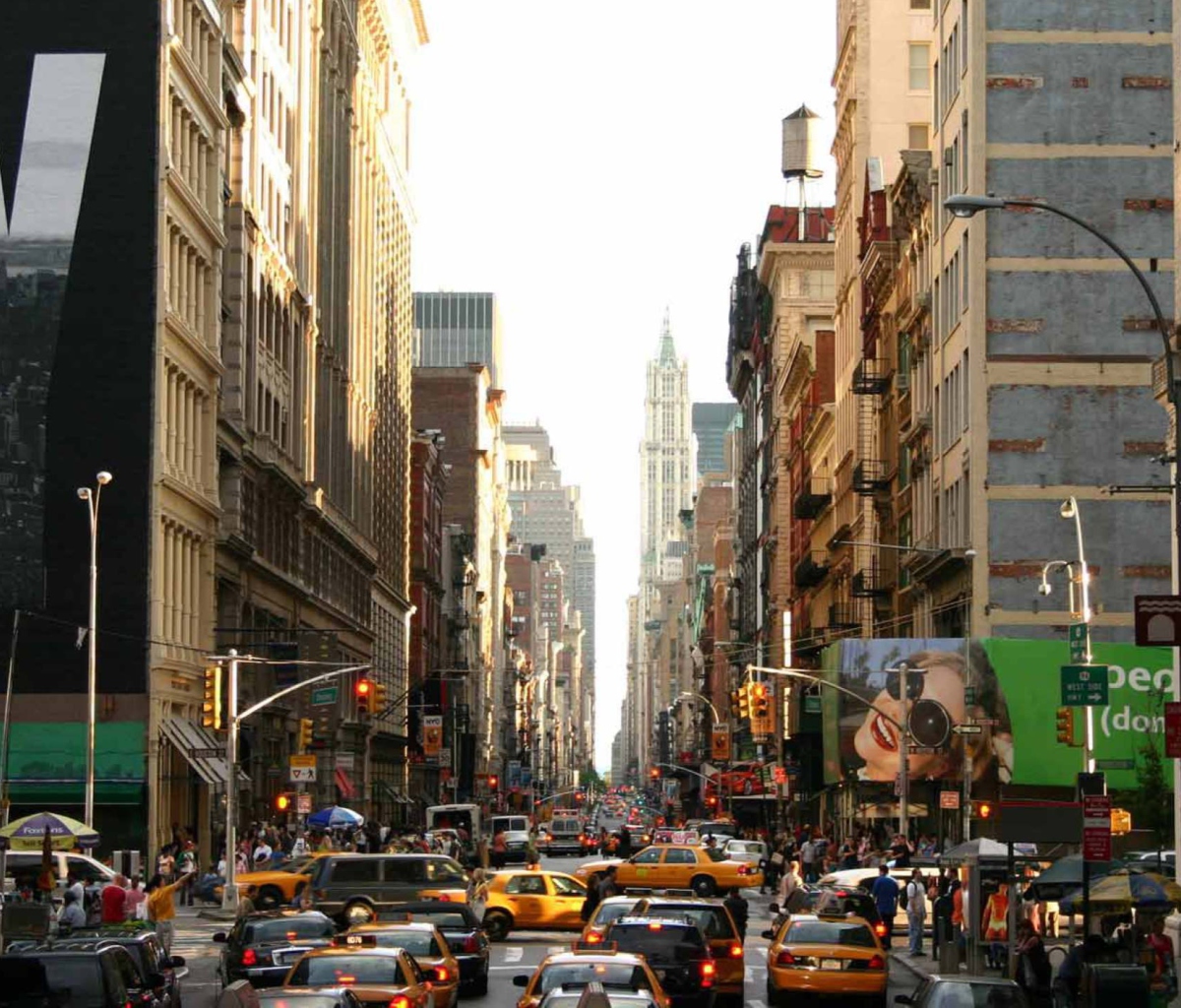 New York Streets wallpaper 1200x1024