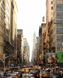 Das New York Streets Wallpaper 128x160