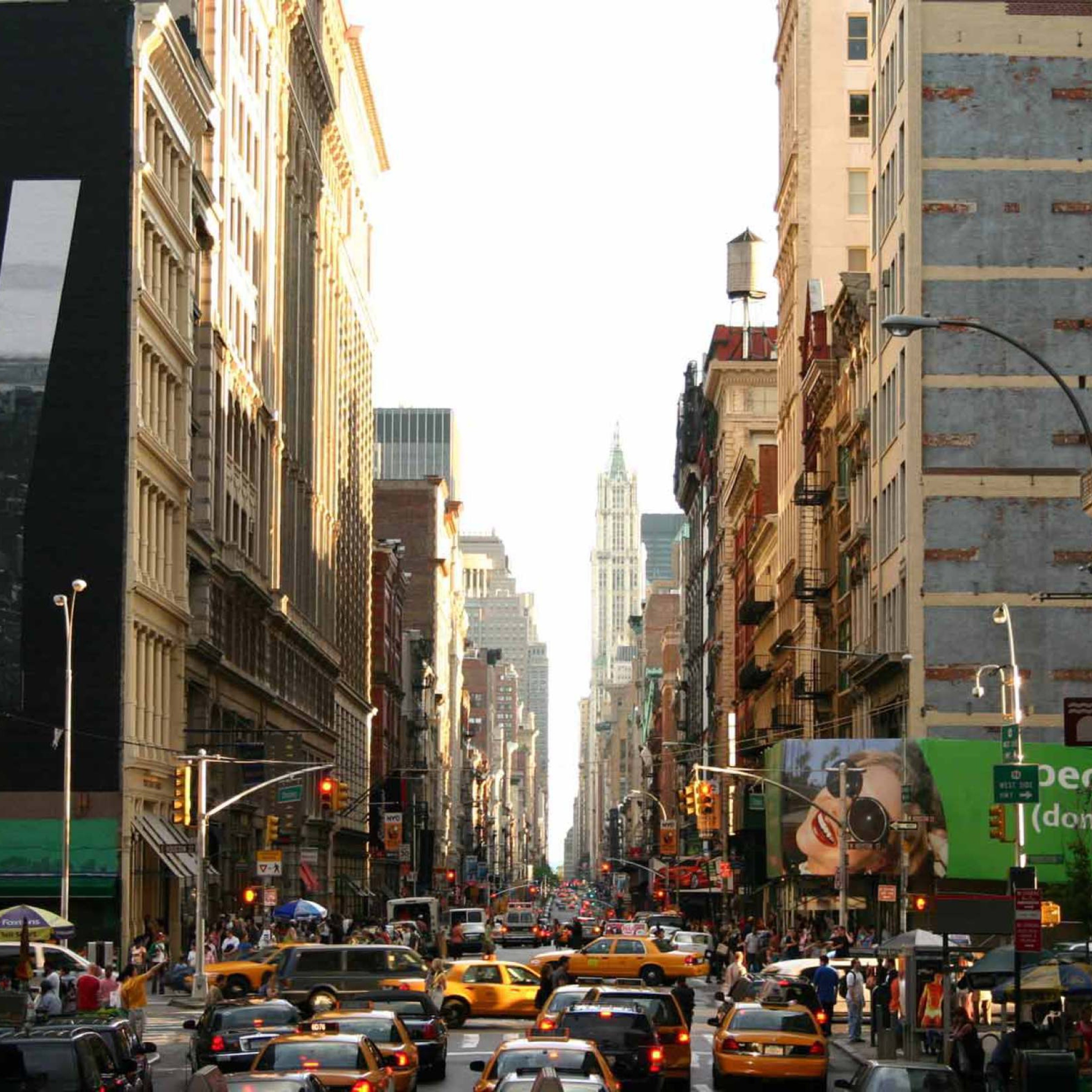 Fondo de pantalla New York Streets 2048x2048