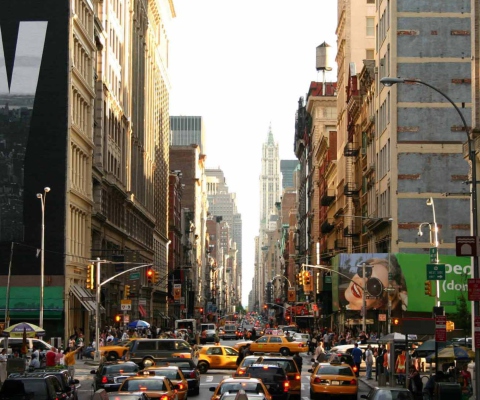 Screenshot №1 pro téma New York Streets 480x400