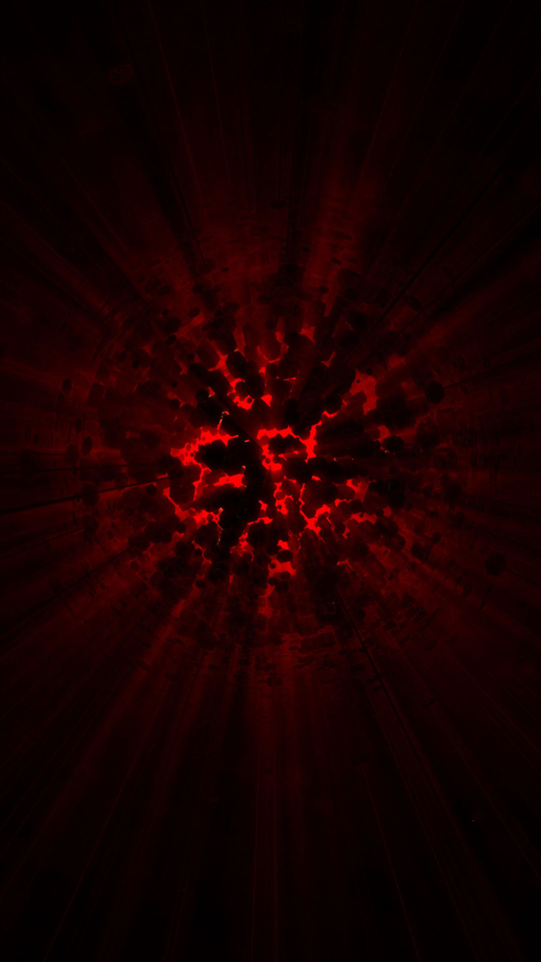 Red Glow wallpaper 1080x1920