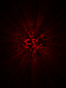 Fondo de pantalla Red Glow 132x176